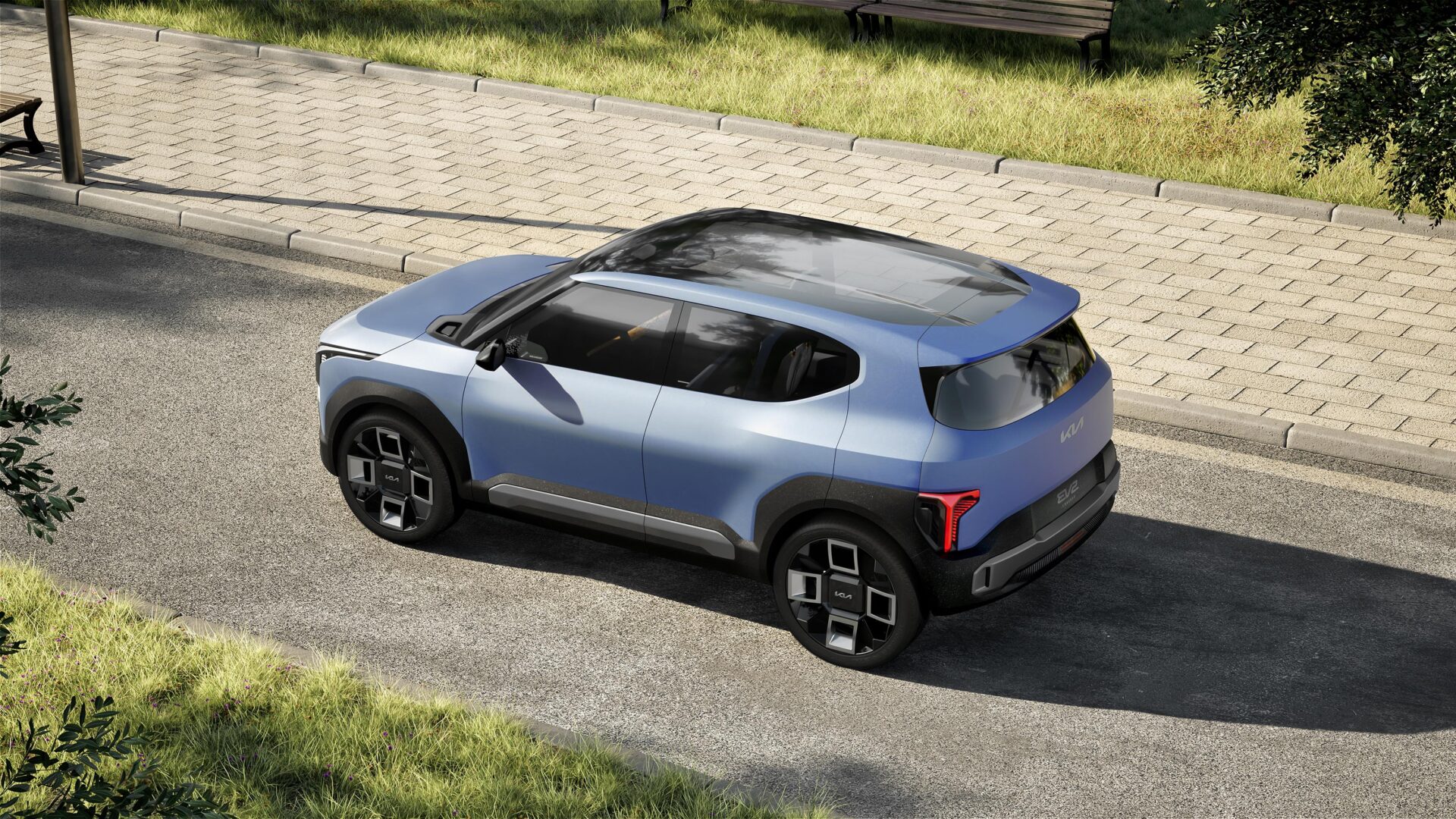 KIA EV2 Concept: The Future of City Electric SUVs,