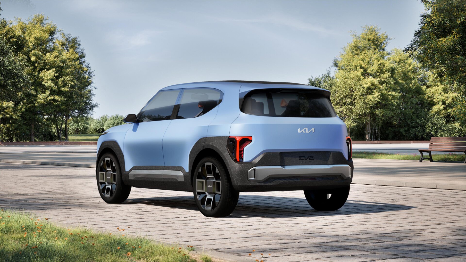 KIA EV2 Concept: The Future of City Electric SUVs,