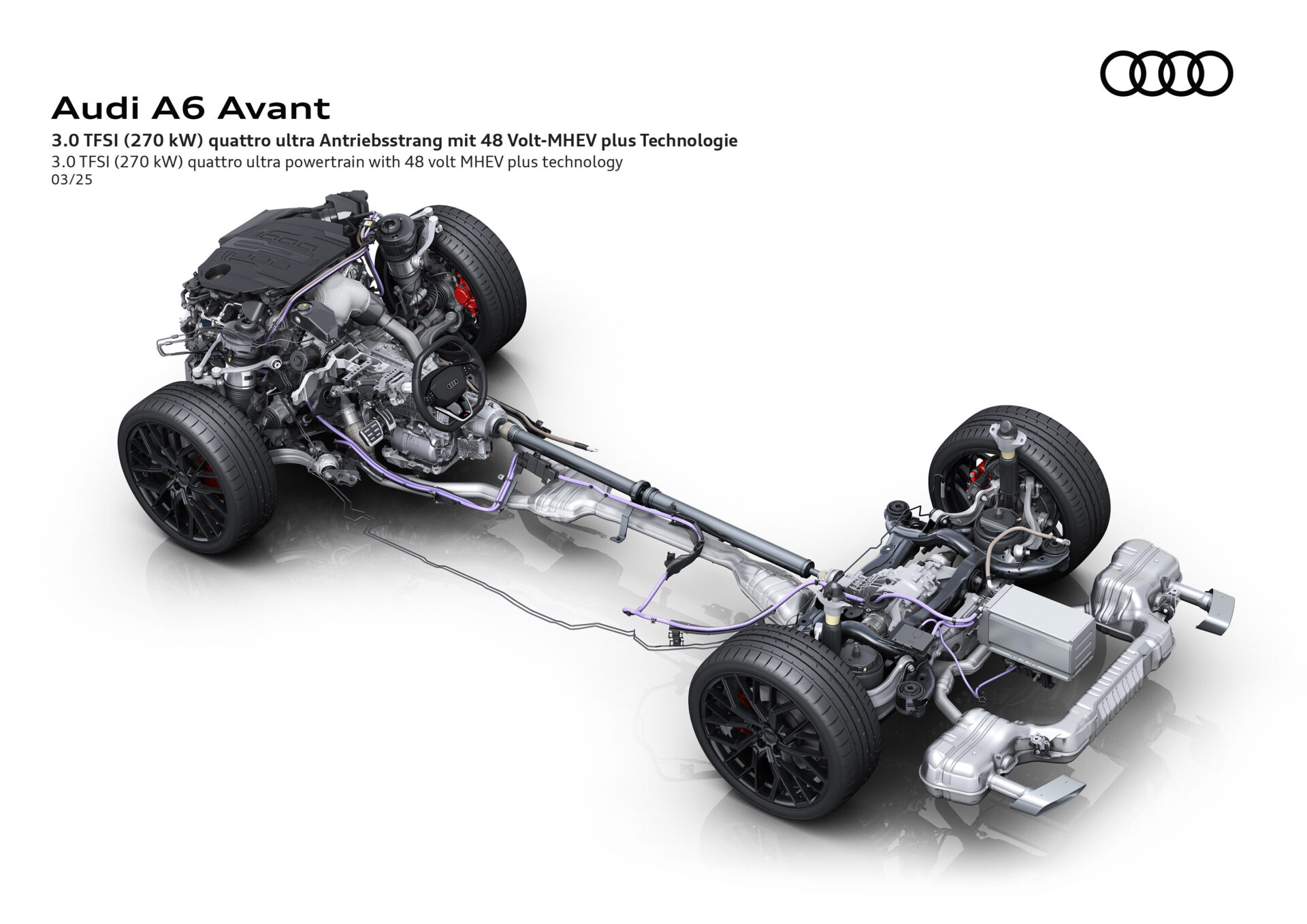 Curvy, Classy & Commanding. The New 2025 Audi A6 Avant.