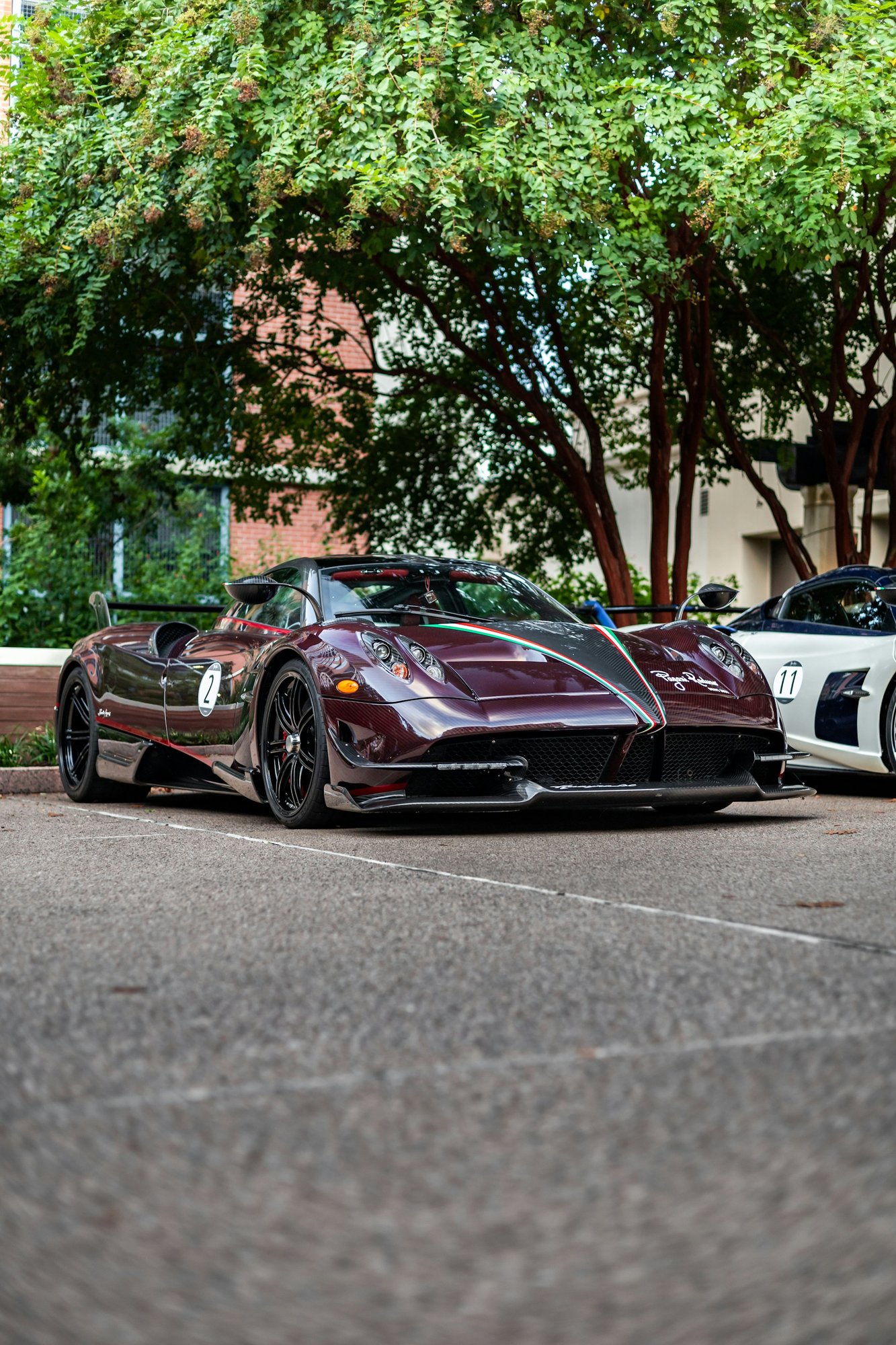 The car's chassis debuts a specialized composite called "Carbon-Triax" (a mix of carbon fiber and titanium), which makes